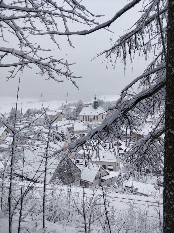 Ferienwohnung Bimmelbahn-Blick Neudorf  Bagian luar foto