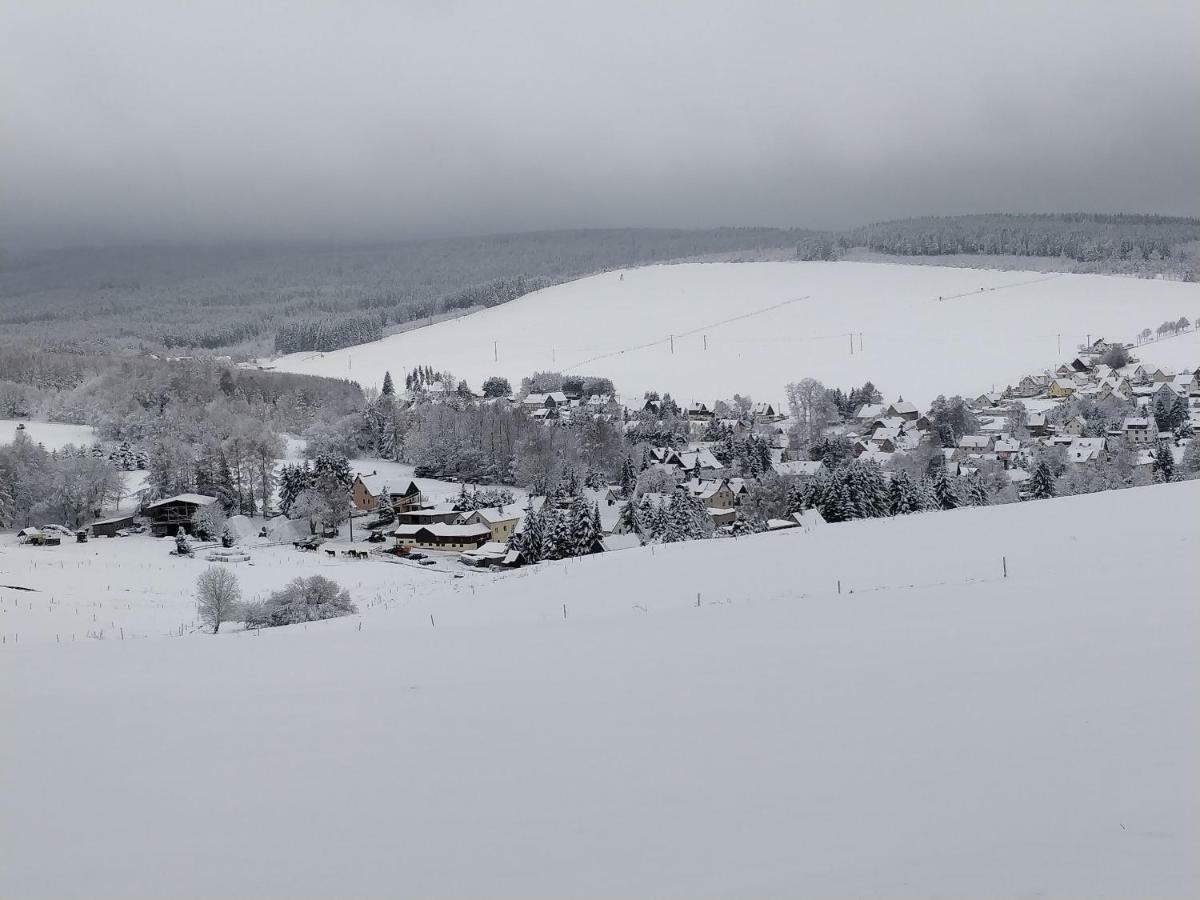 Ferienwohnung Bimmelbahn-Blick Neudorf  Bagian luar foto
